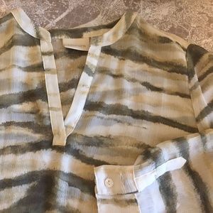 Chico's Semi-sheer Blouse